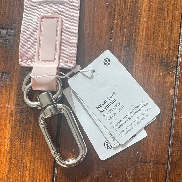 Lululemon Pink never lost Keychain - Picture 2 of 4